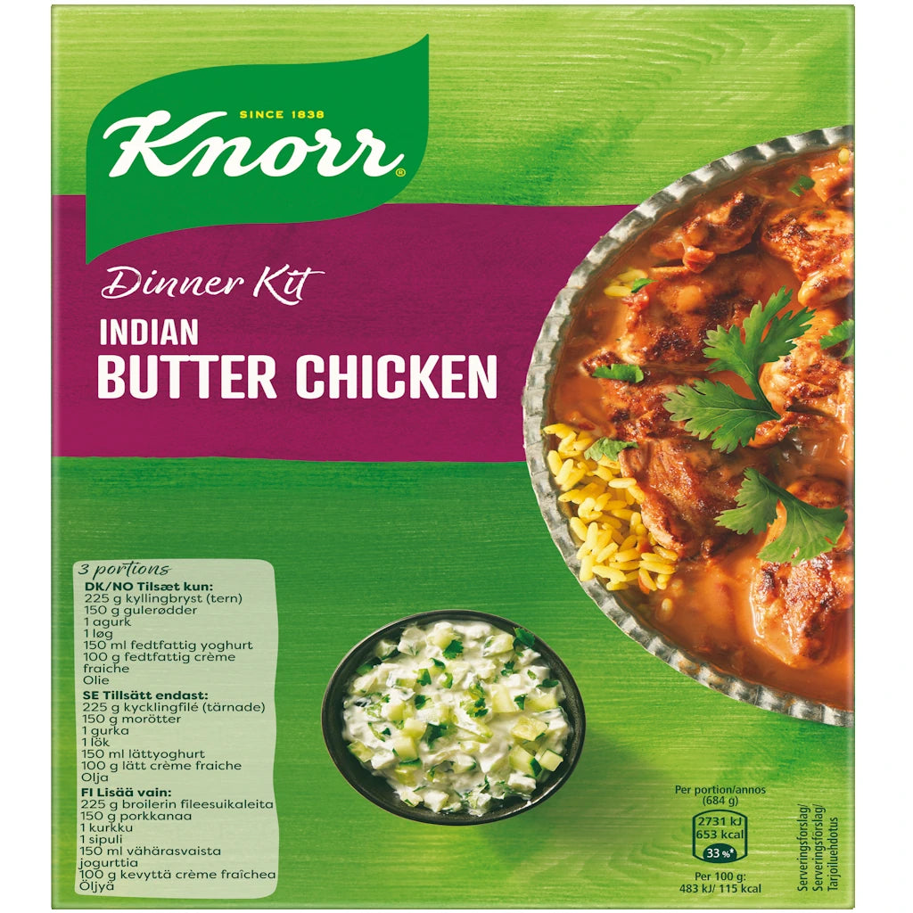 Knorr Ateria-aines Indian Butter Chicken 303g