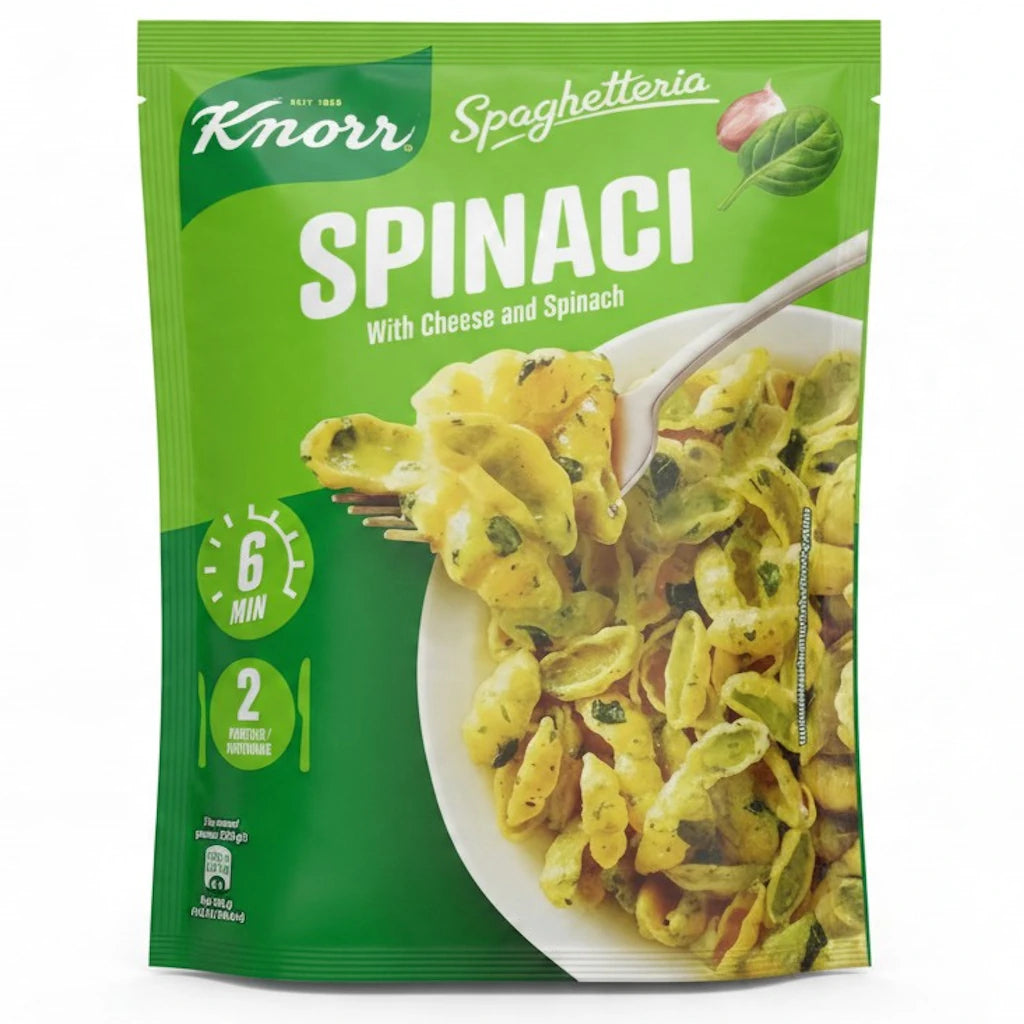 Knorr Spaghetteria Spinaci pasta-ateria 160g