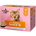 PrimaCat Siipikarjaa kastikkeessa kissoille 85g x 12kpl