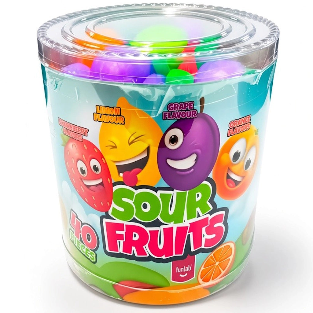 Sour Fruits hedelmäjauhe 10g x 40kpl