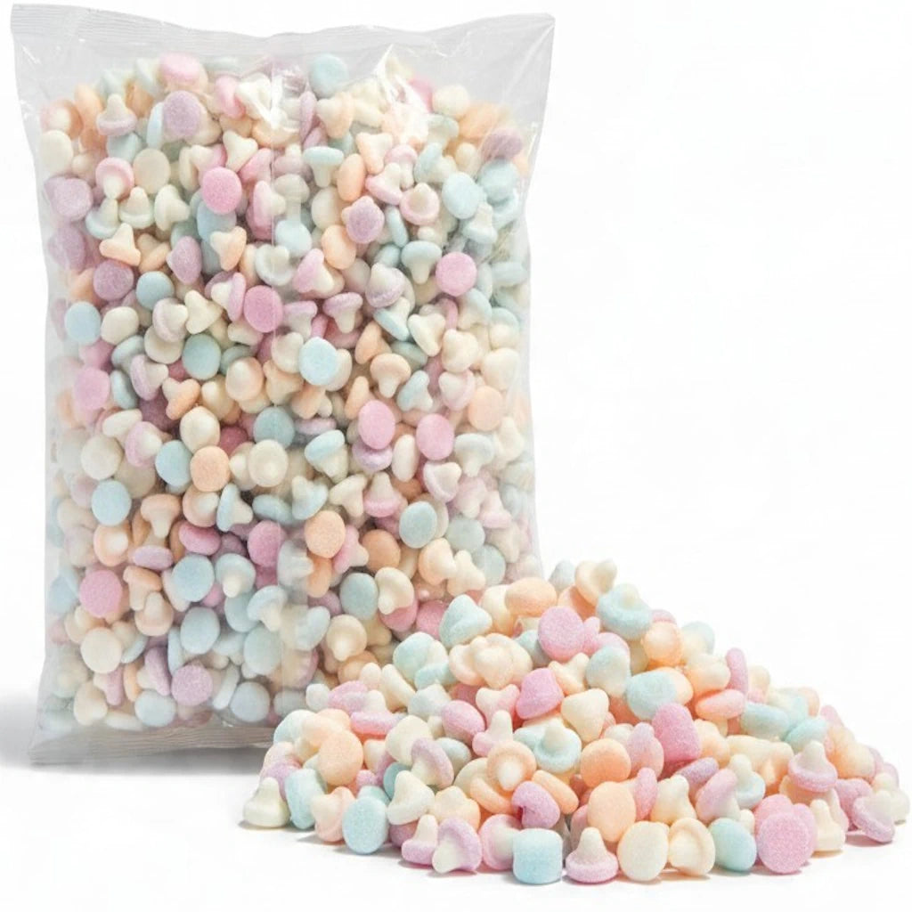 Sour Mini Mushroom vaahtosienet 2kg