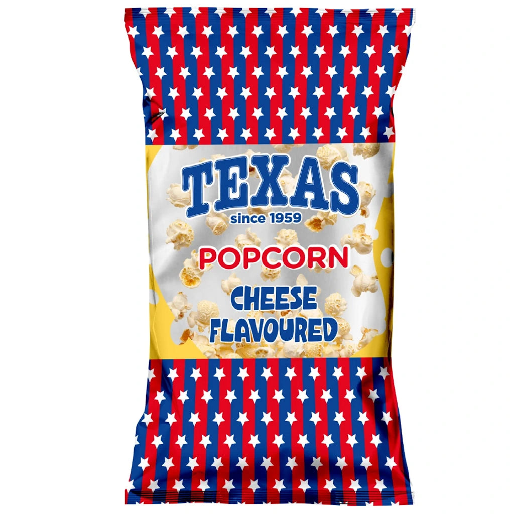 Texas Snacks Popcorn juustonmakuinen 60g
