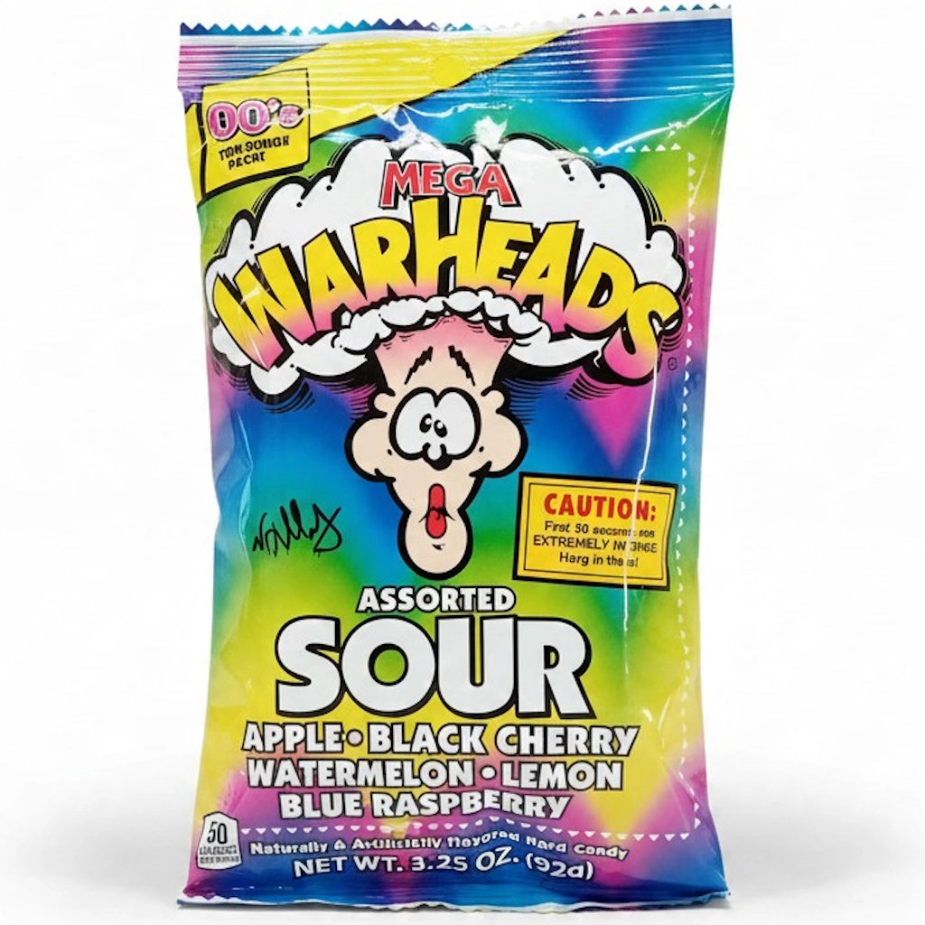 Warheads Assorted Sour kirpeät karkit 92g