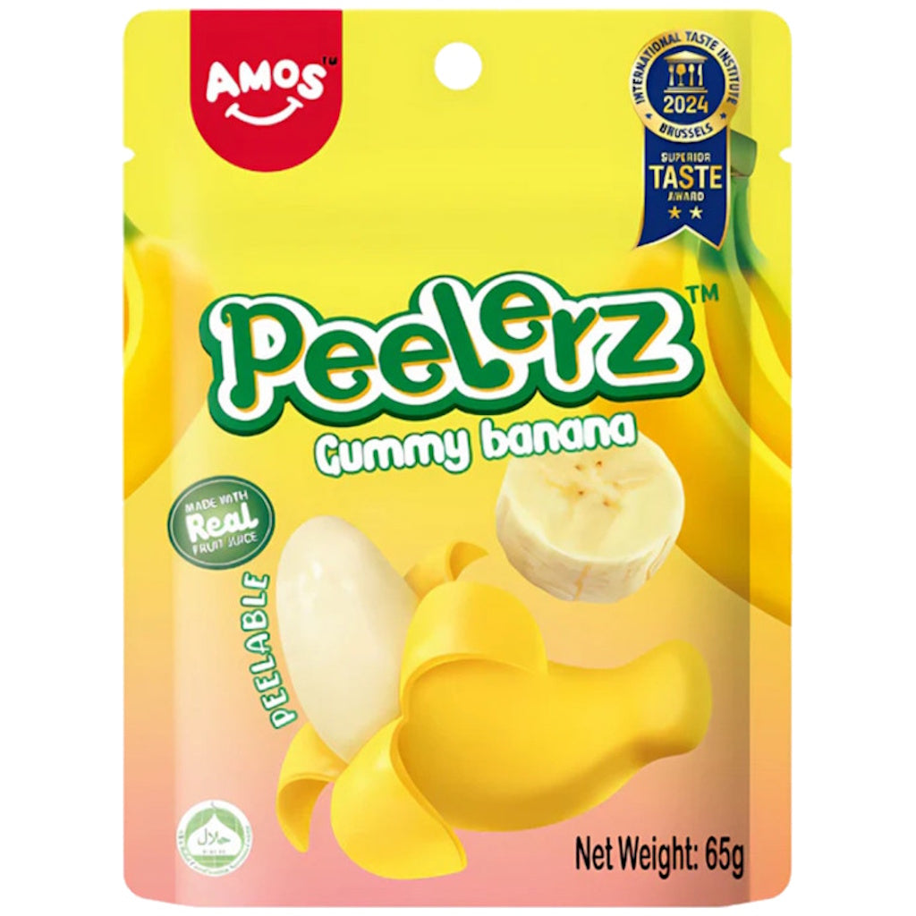 Peelerz Gummy Banana hedelmämakeinen 65g