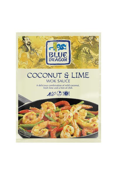 Blue Dragon Coconut & Lime Wok Sauce kastike 120g