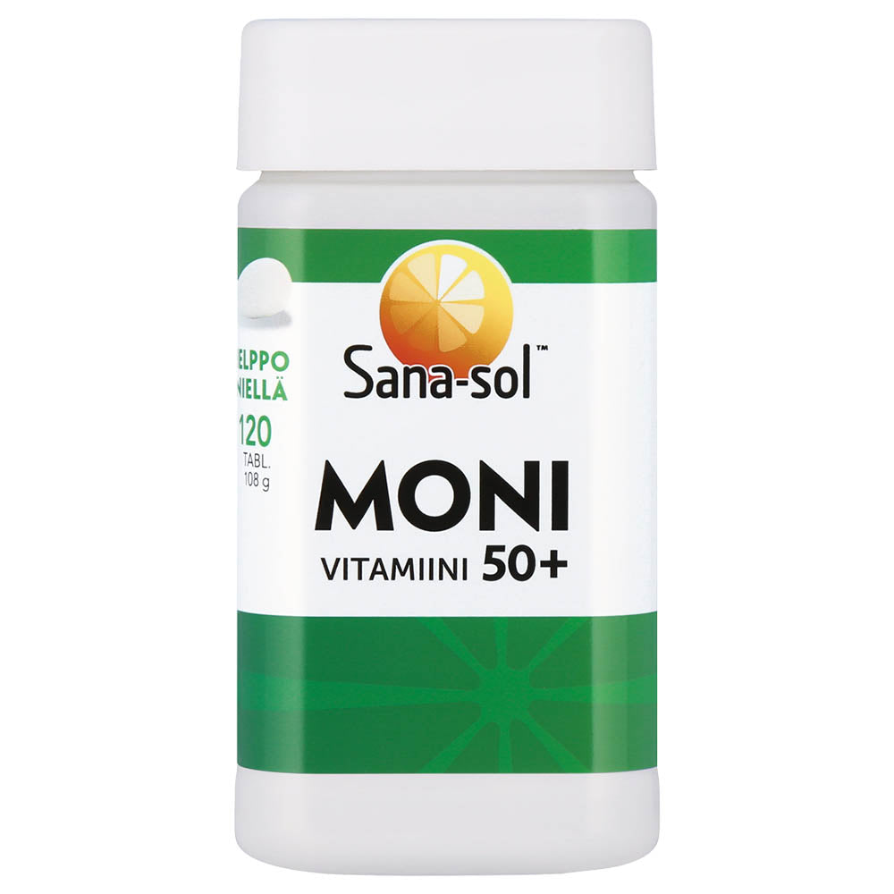Sana-sol Monivitamiini 50+ 120kpl