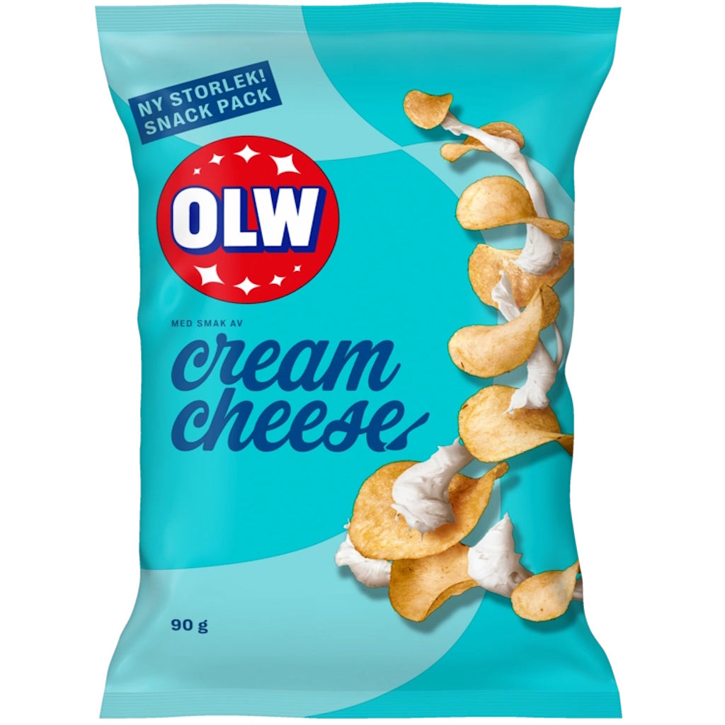 OLW Cream Cheese perunalastu 90g