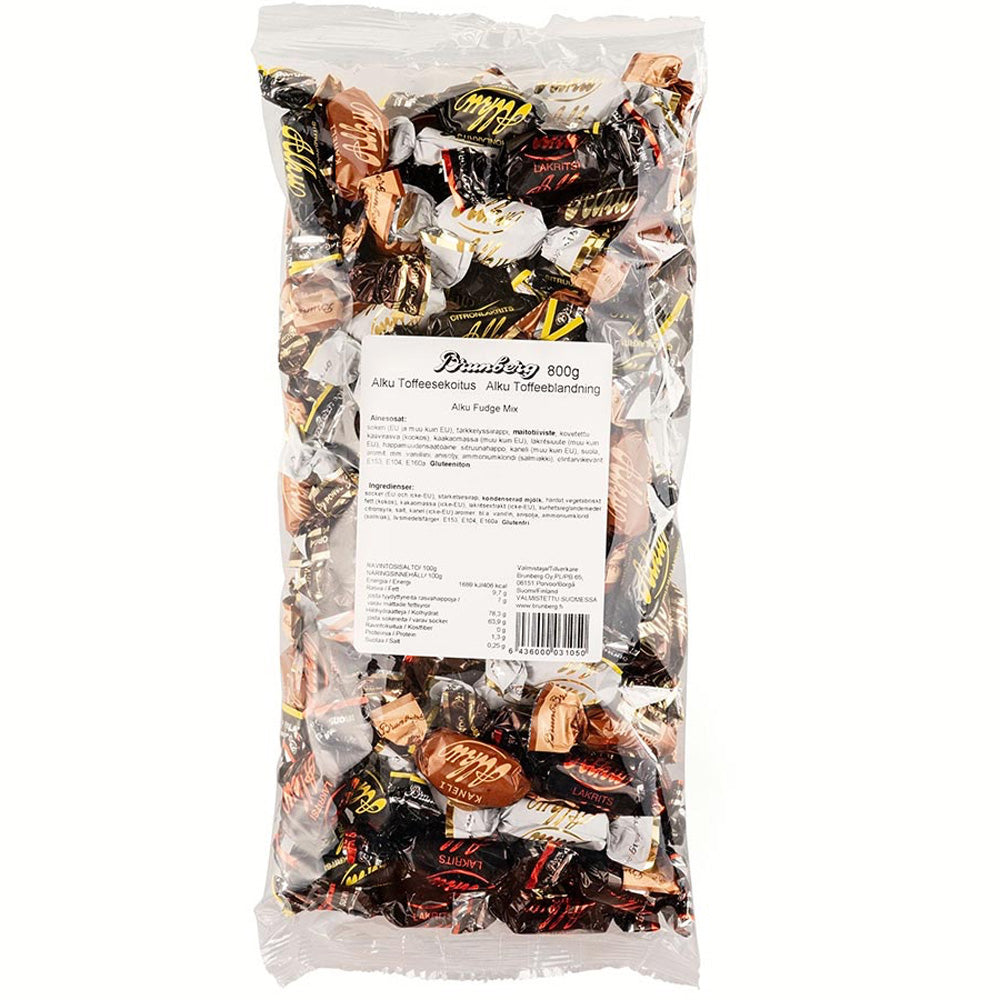 Brunberg Alkumix Toffeesekoitus 800g