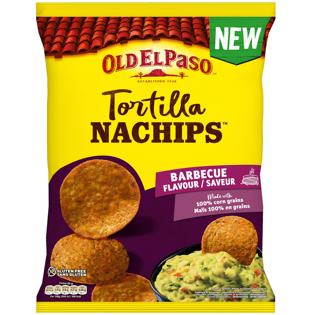 Old El Paso Tortilla Nachips BBQ 170g