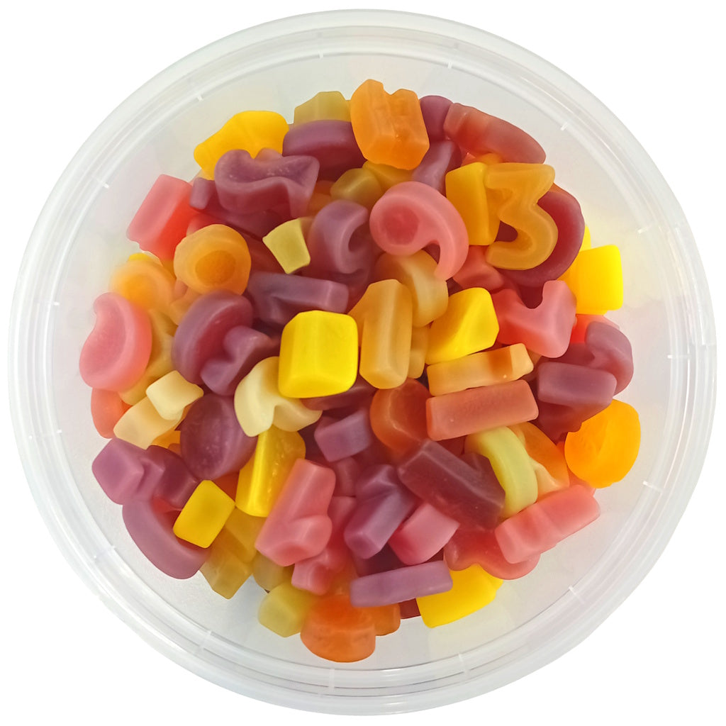 Malaco Hedelmänumerot 400g rasia