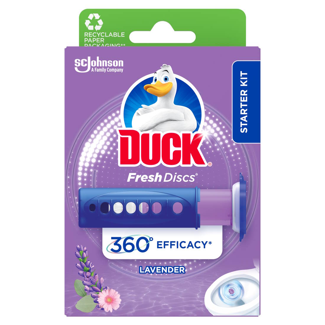 Duck Fresh Discs WC-Raikastin Lavender 36ml