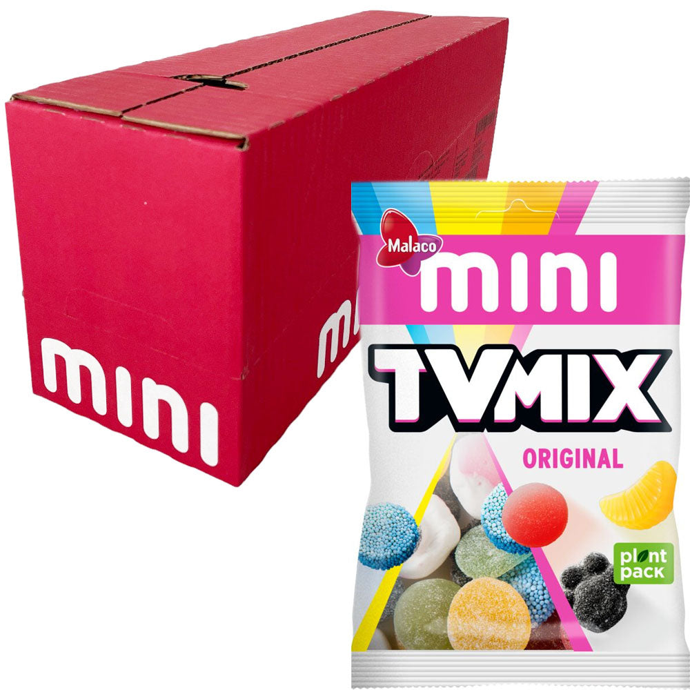 Malaco Mini TV Mix Original 110g x 16kpl