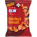 OLW Paprika & Havssalt perunalastu 90g