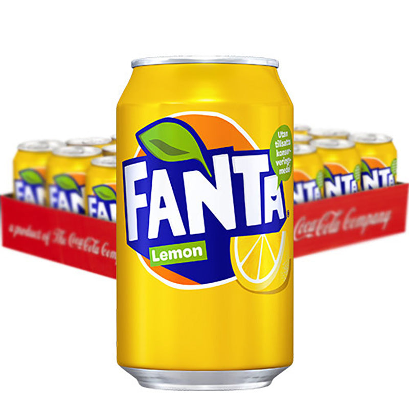 Fanta Lemon virvoitusjuoma 330ml x 24kpl