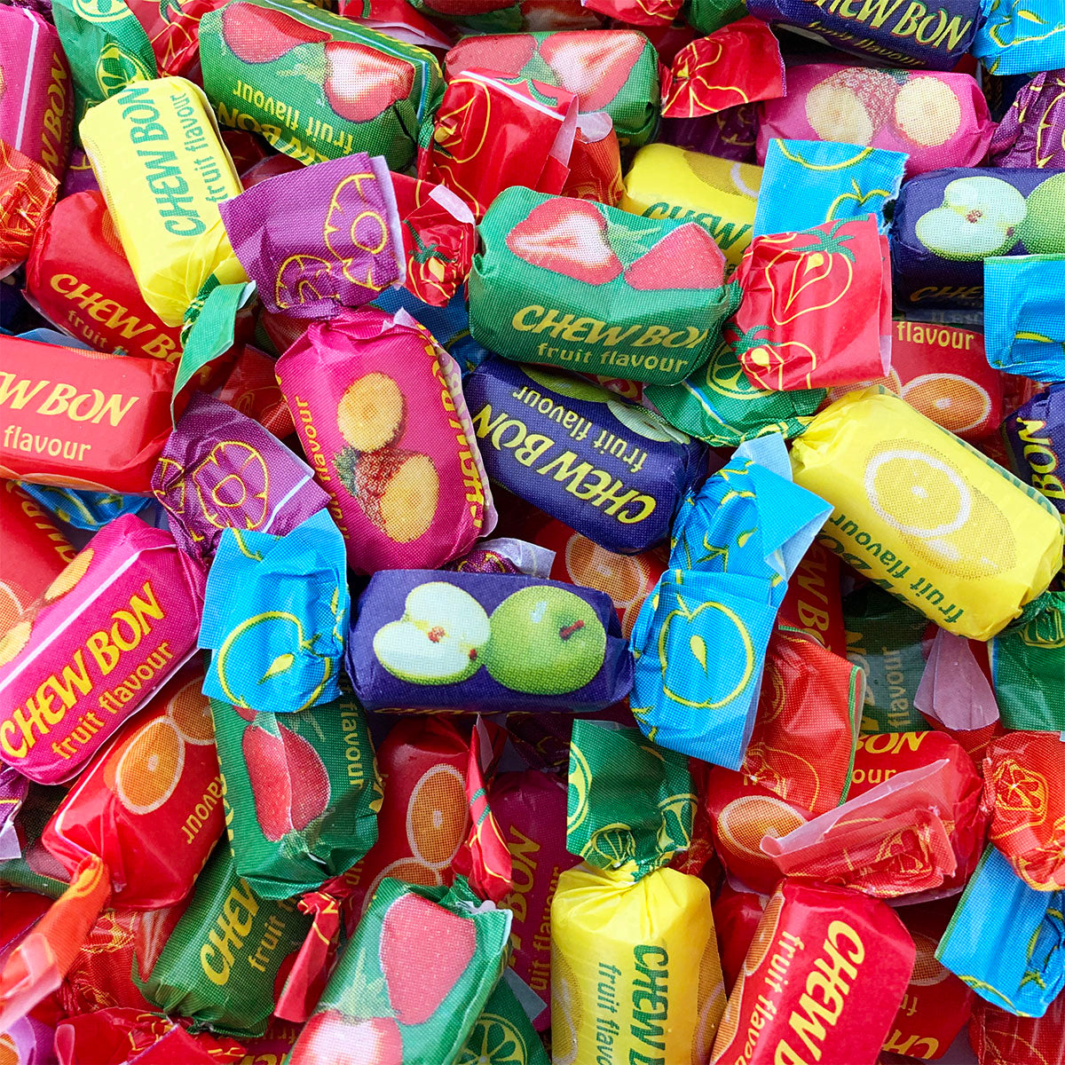 Chew Bons hedelmätoffeet 500g