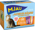Mjau Lajitelma Liha kastikkeessa 12 x 85g