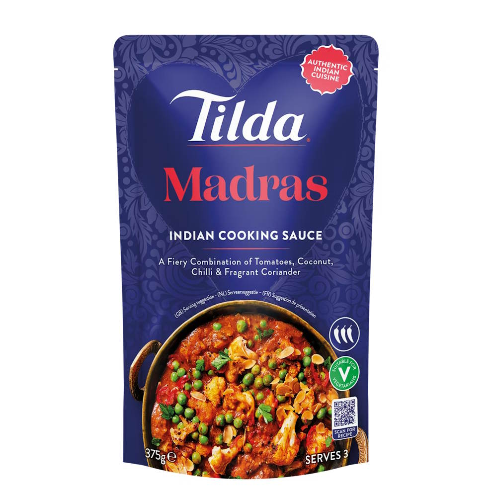 Tilda Madras curry intialainen ateriakastike 375g