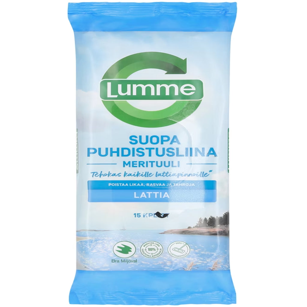 Lumme Merituuli Suopapuhdistusliina Lattia 15kpl