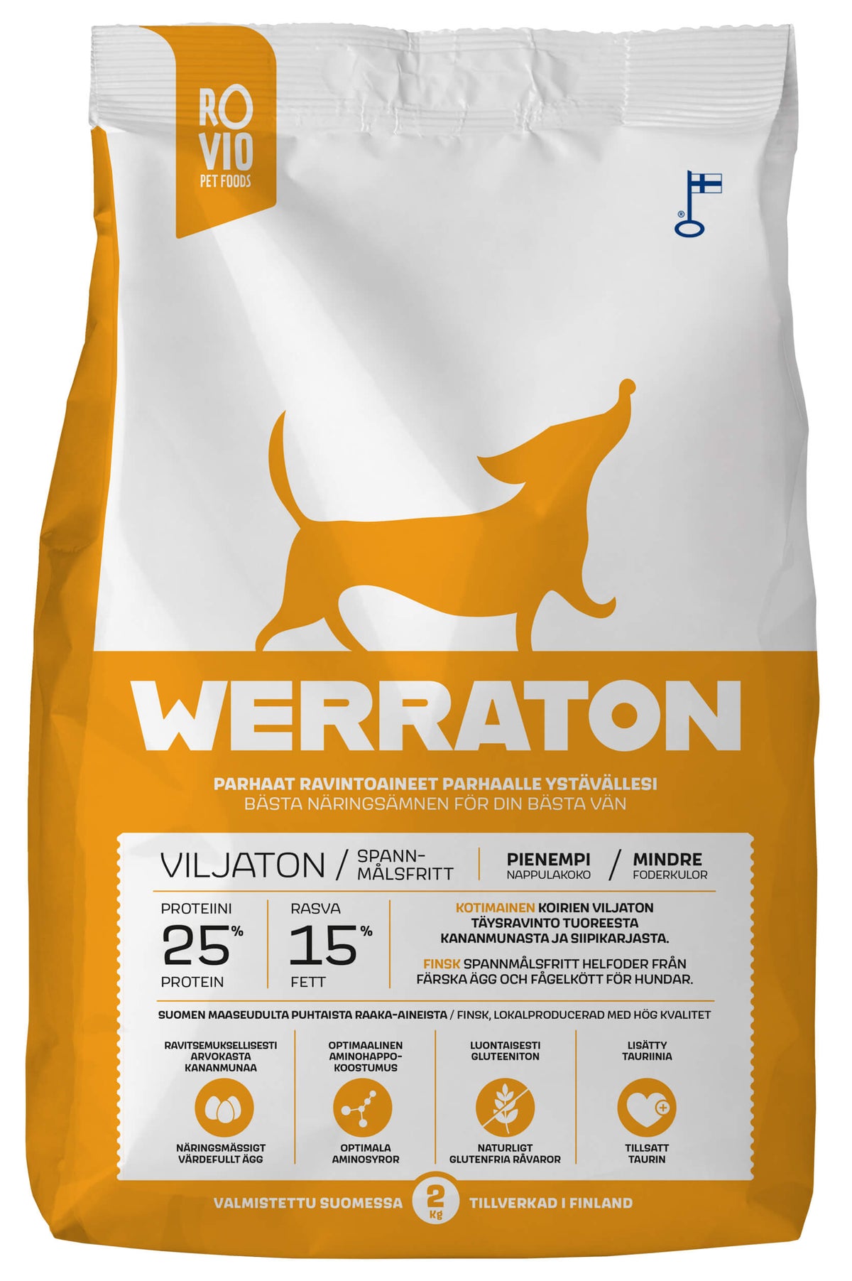 Werraton Viljaton koiranruoka 2kg
