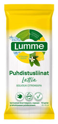 Lumme Lattia Puhdistusliinat Sitruunasuopa 15 kpl