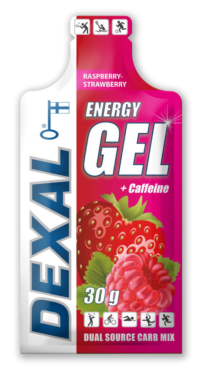 Dexal Energy Gel Raspberry-Strawberry +Caffeine 30g