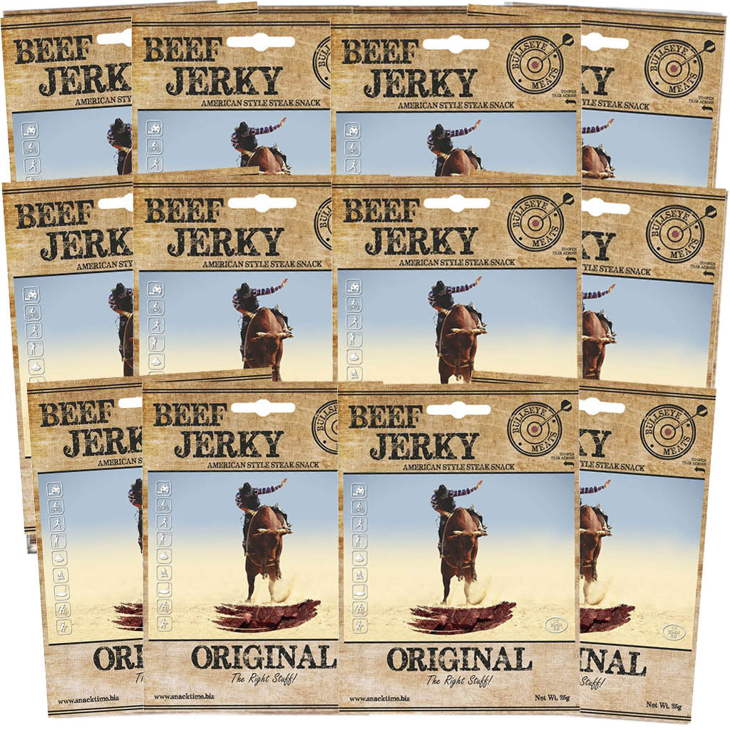 Bullseye Meats Beef Jerky Original kuivaliha 50g x 12kpl