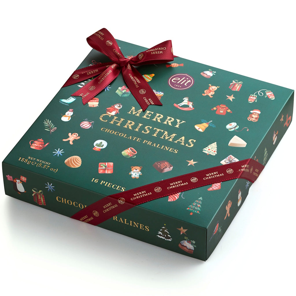 Elit Merry Christmas suklaakonvehtilajitelma 158g