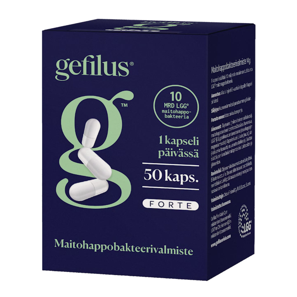 Gefilus Forte kapseli maitohappobakteerivalmiste 50kaps
