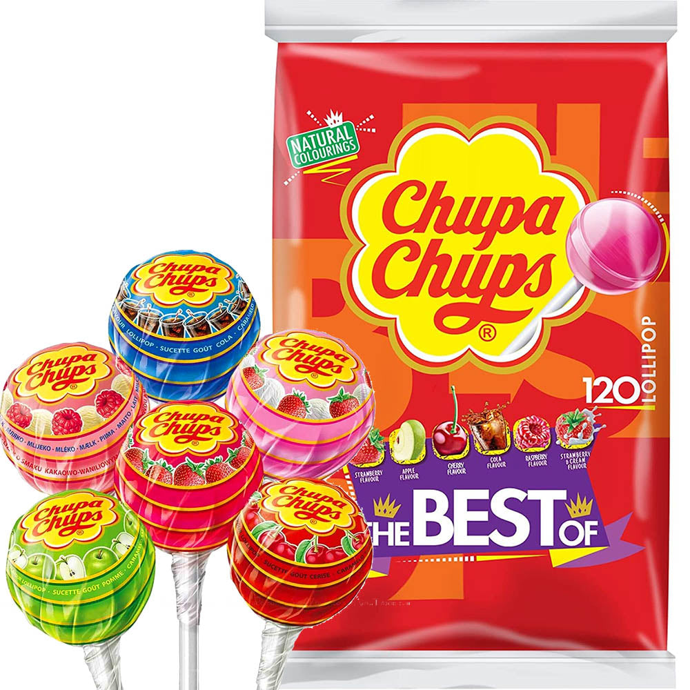 Chupa Chups The Best Of tikkaripussi 120kpl