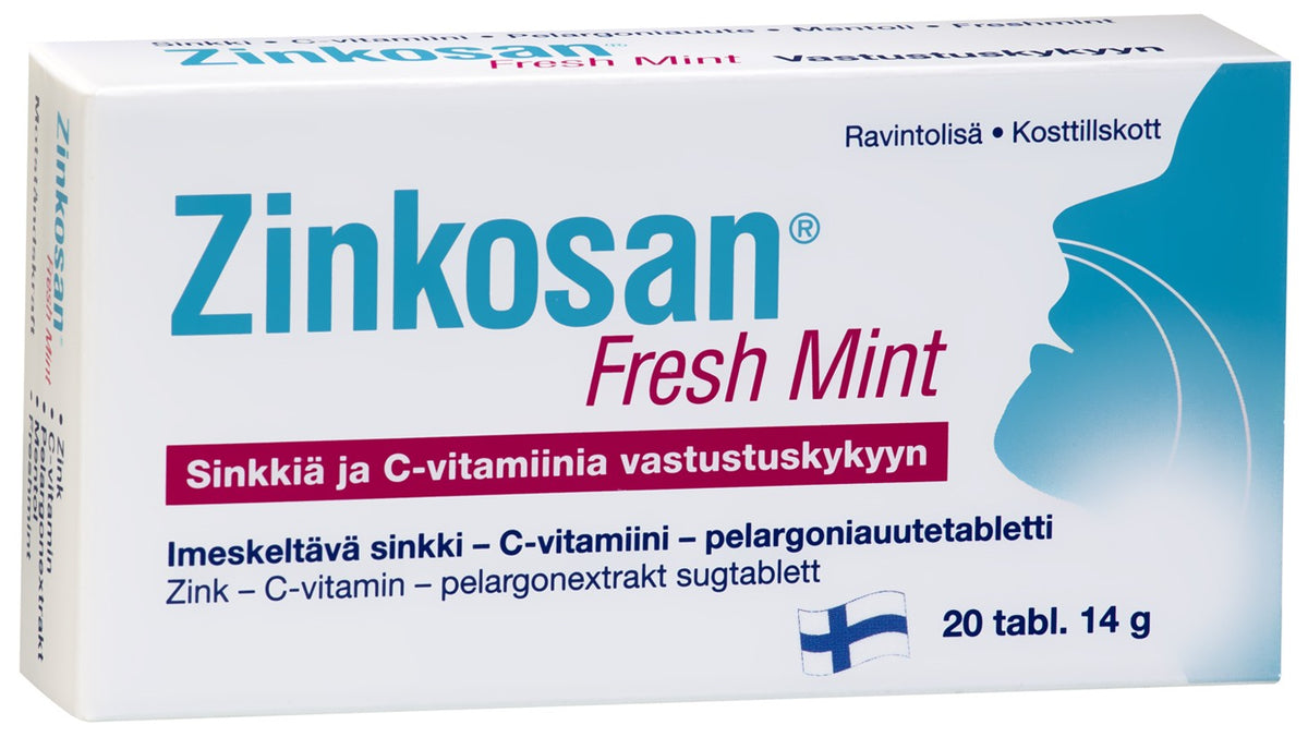 Zinkosan Fresh Mint (20 tabl)
