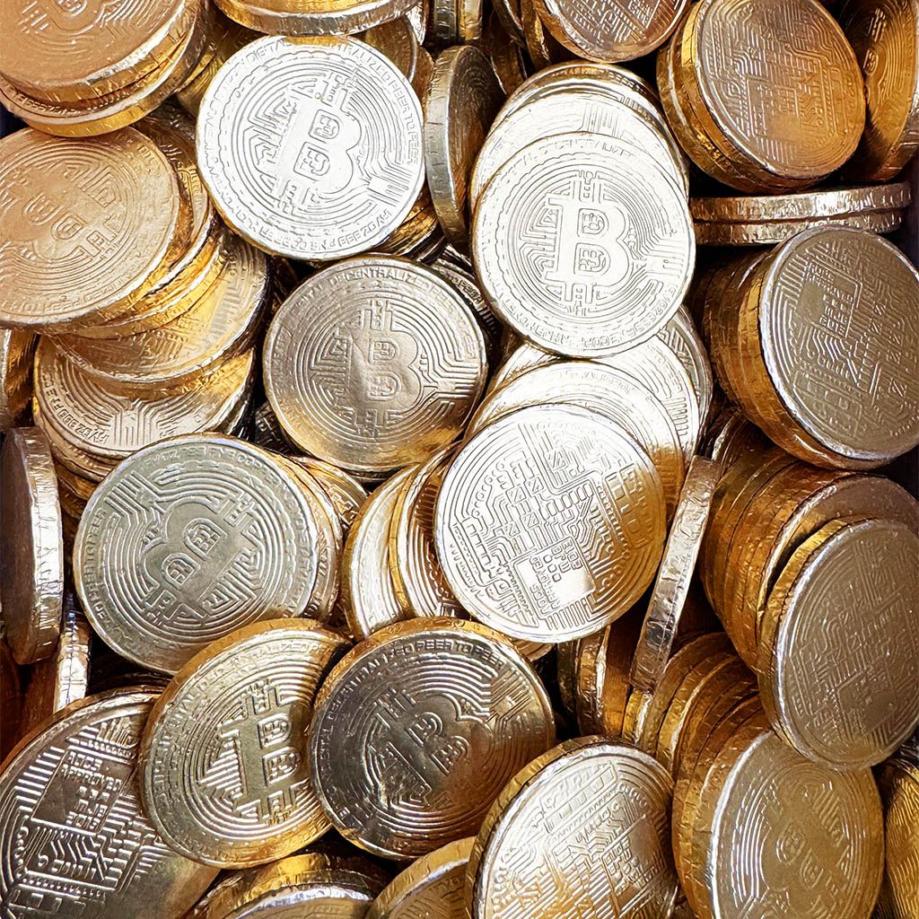 Bitcoin Suklaakolikot 10kpl