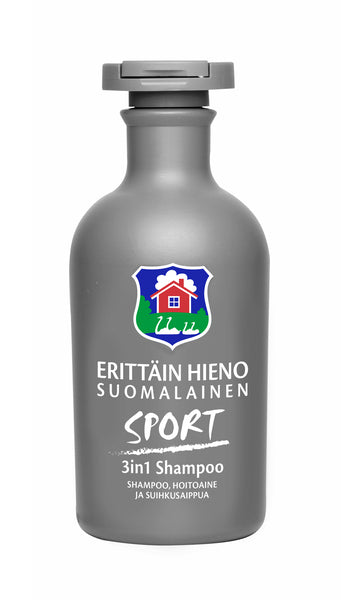 Erittäin Hieno Suomalainen Sport 3in1 shampoo 300ml