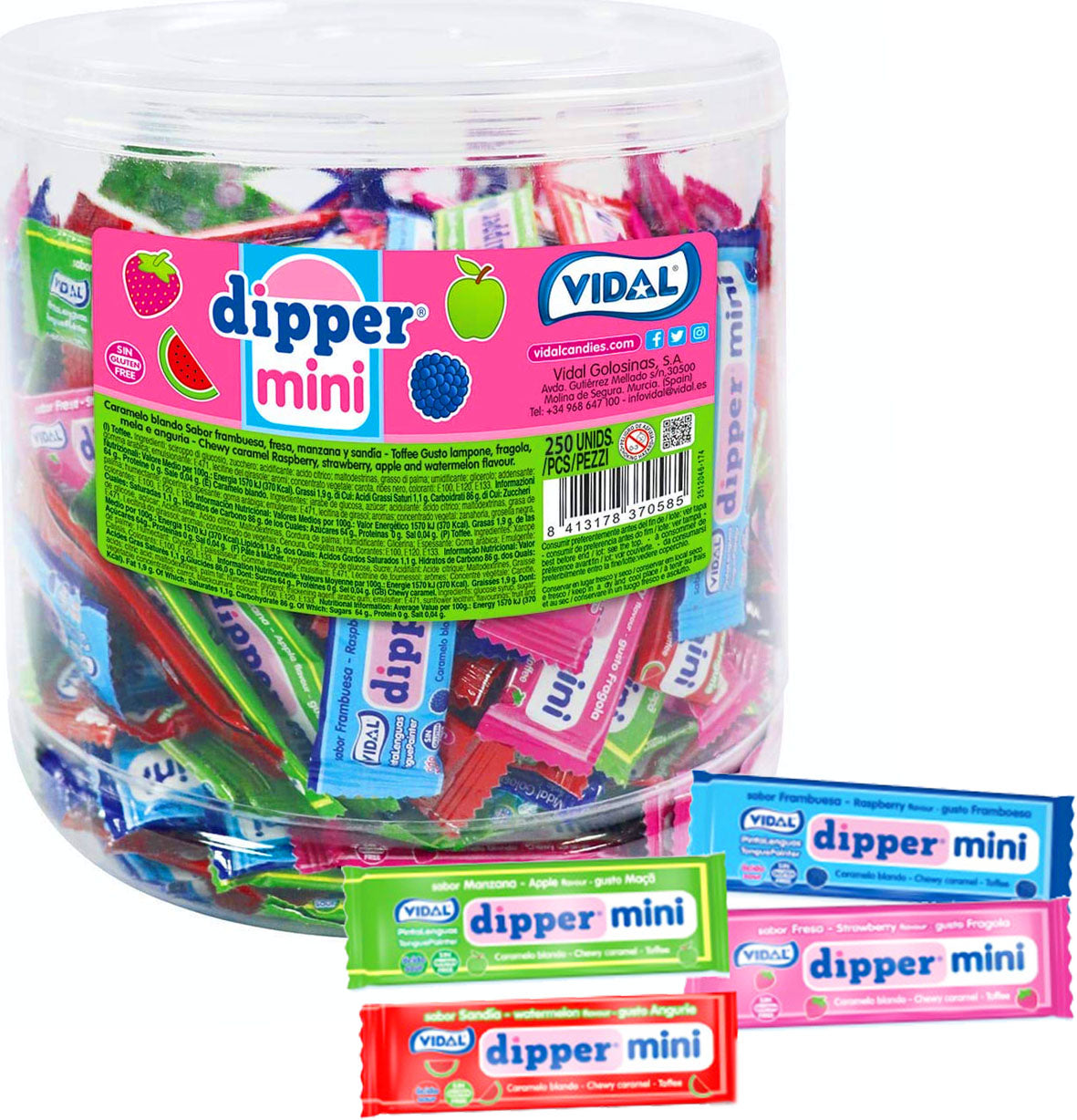 Dipper Mini Mix lajitelma 250kpl