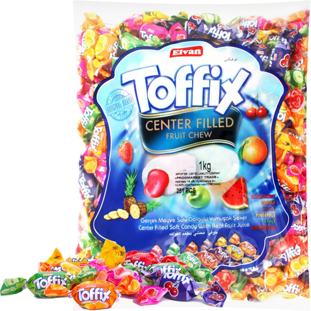 Elvan Toffix hedelmätoffee 1kg