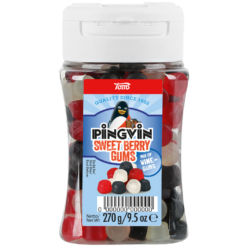 Toms Pingvin Sweet Berry Gums viinikumit 270g