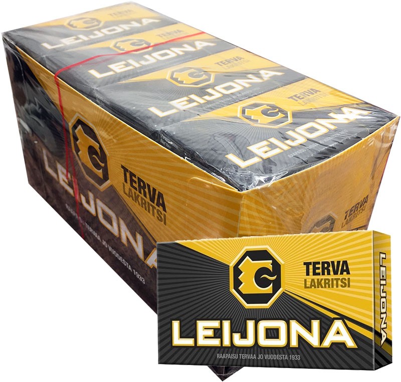 Leijona Lakritsi 32g x 24 askia