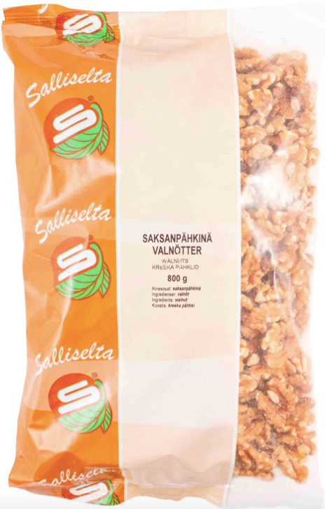 Salliselta Saksanpähkinä 800g