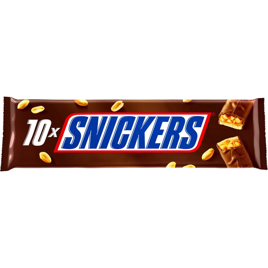 Snickers suklaapatukka 10-pack (10x50g)