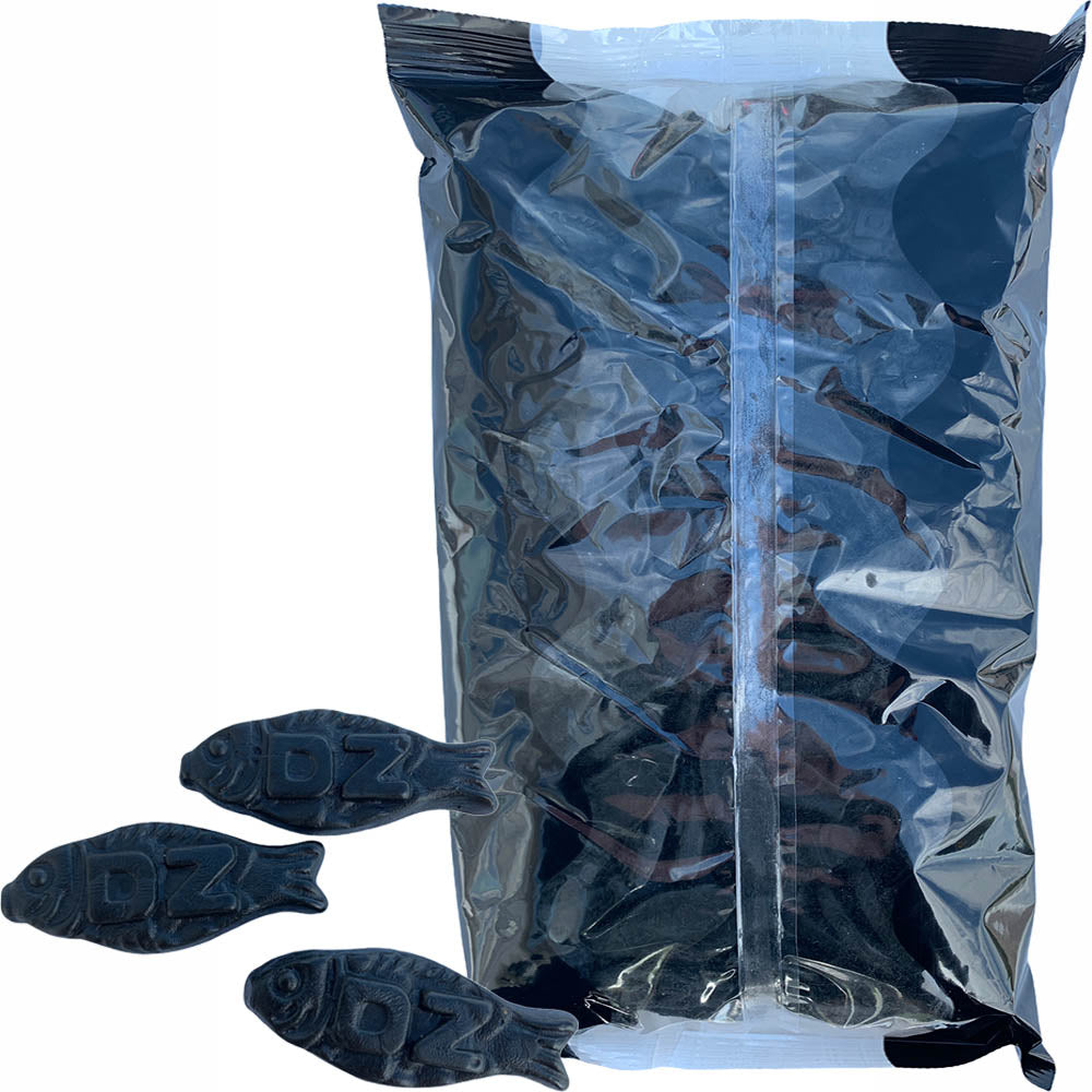 Tuplasti Suolaisempi Salmiakkikala 1kg