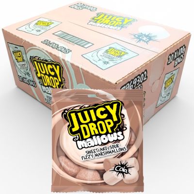 Bazooka Juicy Drop Cola vaahtokarkki 100g x 20kpl