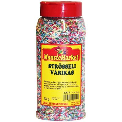 Strösseli värikäs 620g