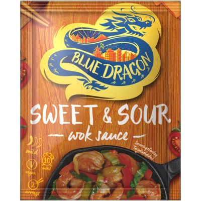 Blue Dragon Sweet & Sour Wok Sauce kastike 120g