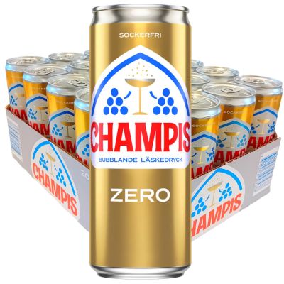 Champis Zero virvoitusjuoma 330ml x 20kpl