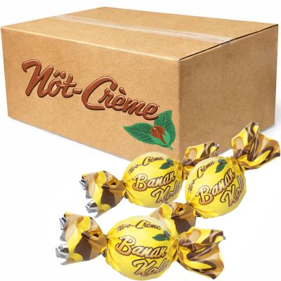 Nötcreme Banankola suklaakonvehti 2,4kg (n. 175kpl)