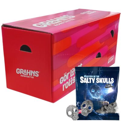 Grahns Salmiakkikallot 50g x 14kpl