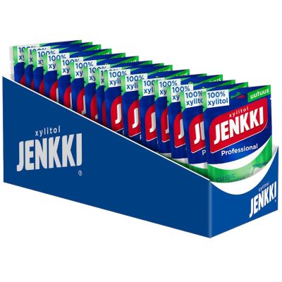 Jenkki Professional Classic Spearmint täysksylitolipurukumi 90g x 16kpl