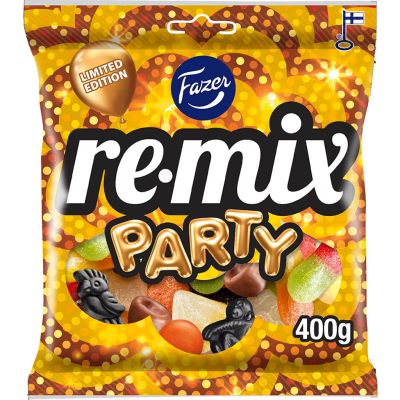 Fazer Remix Party mix karkkipussi 400g