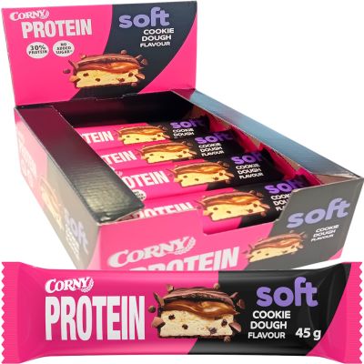 Corny Soft Protein Cookie Dough proteiinipatukka 45g x 12kpl