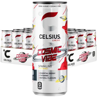 Celsius Cosmic Vibe energiajuoma 355ml x 24kpl