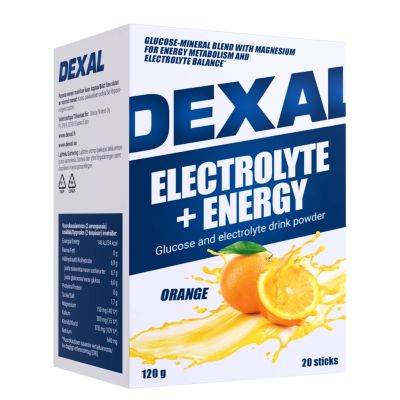 Dexal Elektrolyytti plus Energy sticks 20kpl